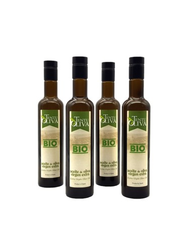 Huile d'olive vierge extra Bio - 4 x 500 ml